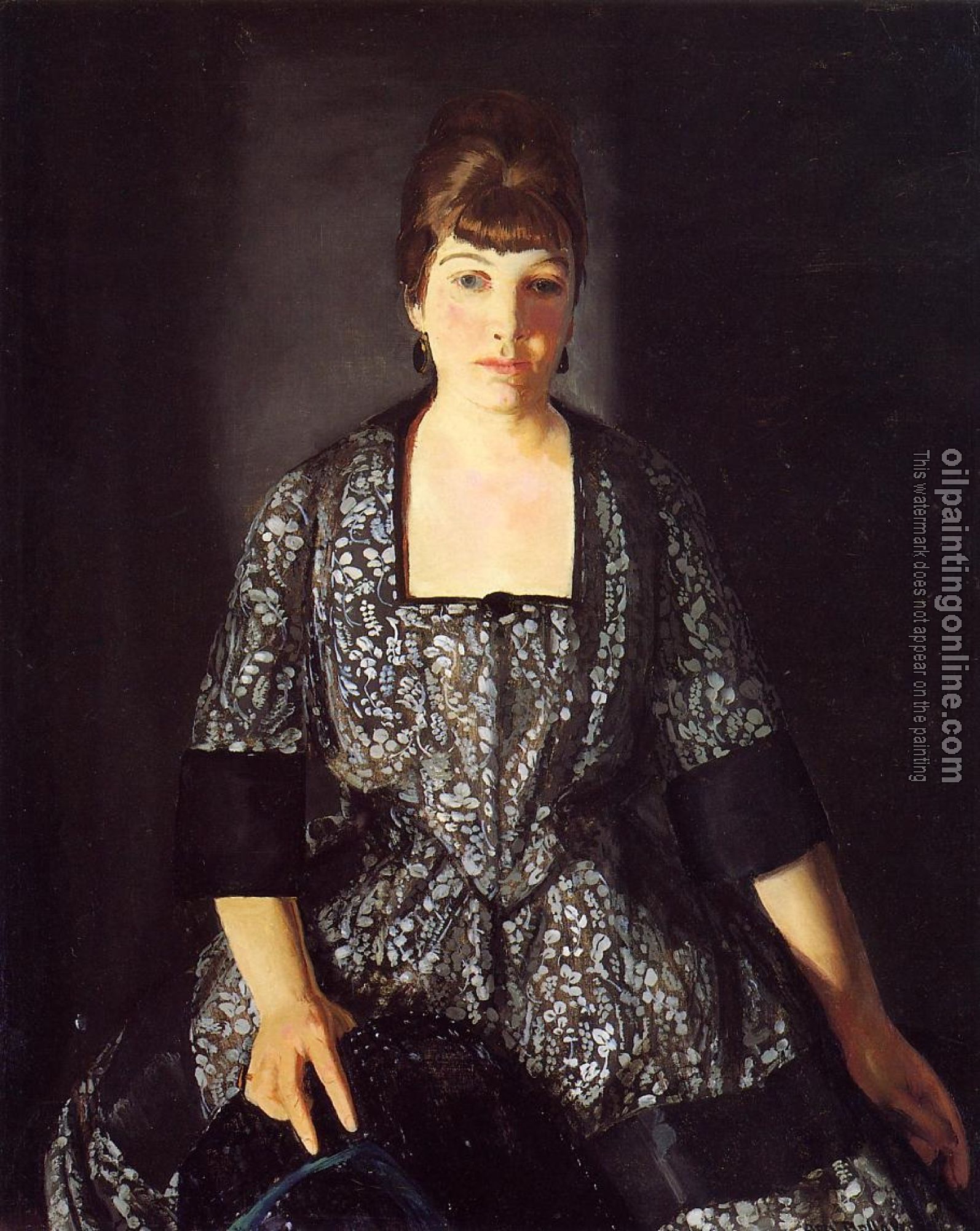 Bellows, George - Emma in the Black Print